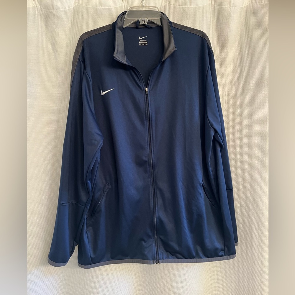 Nike navy lightweight track jacket XXL